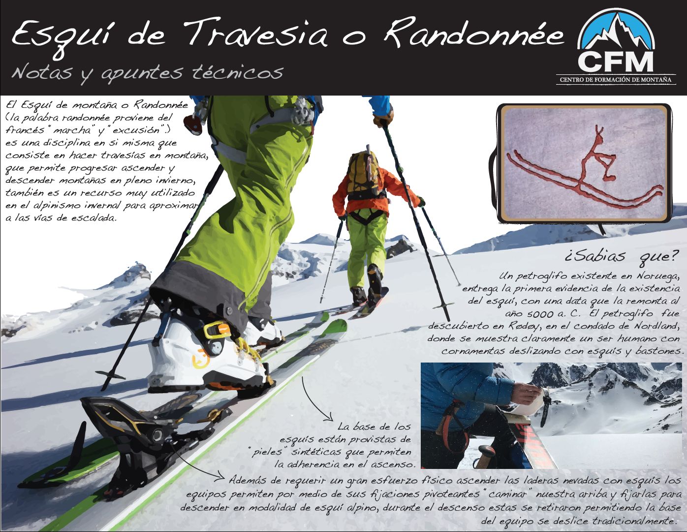 Apunte 24: Técnica esquí de montaña