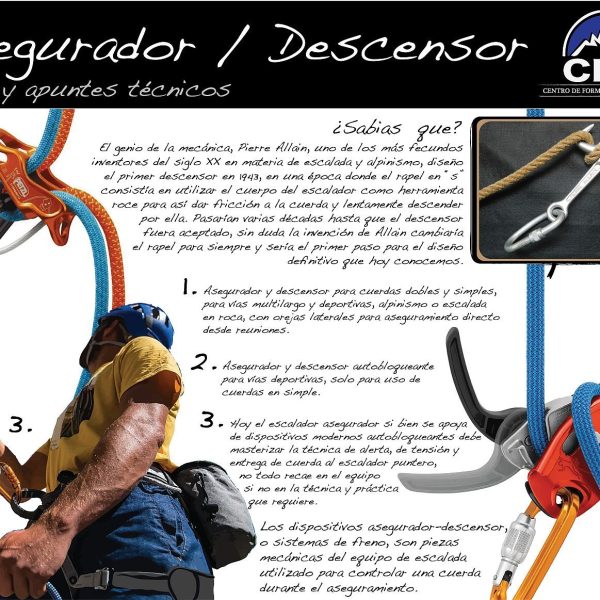Lamina Asegurador - descensor CFM